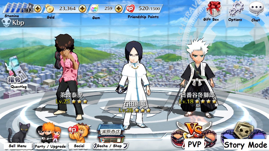 Bleach Online: Character Choices From Level 0-120 