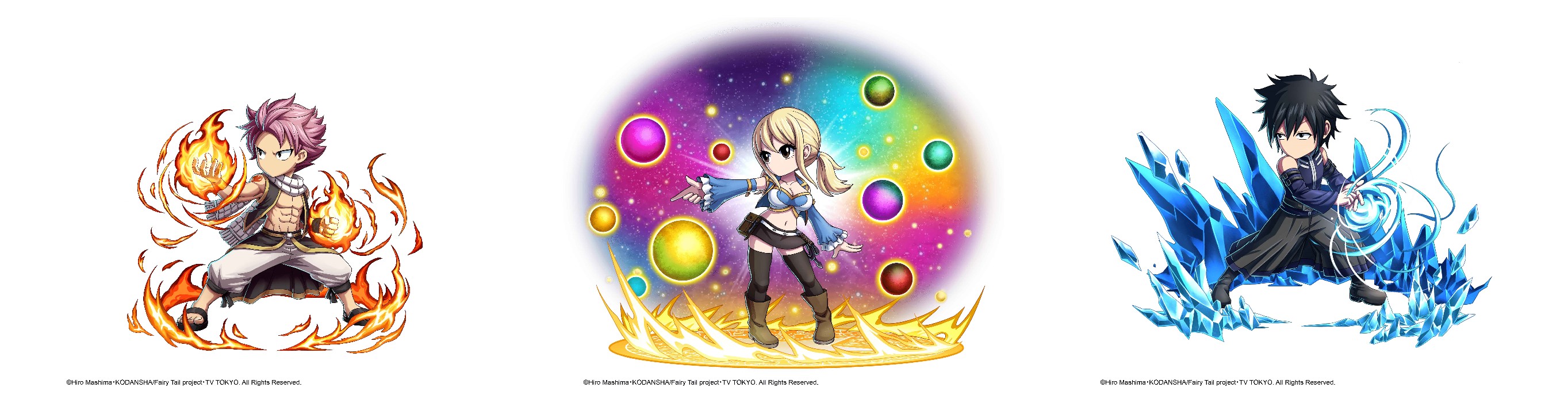 Brave Frontier x Fairy Tail Collaboration.
