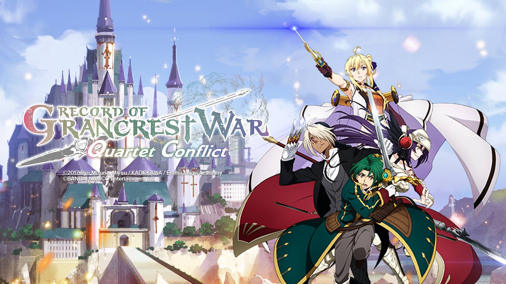 Bandai Namco Launches Record of Grancrest War: Quartet Conflict