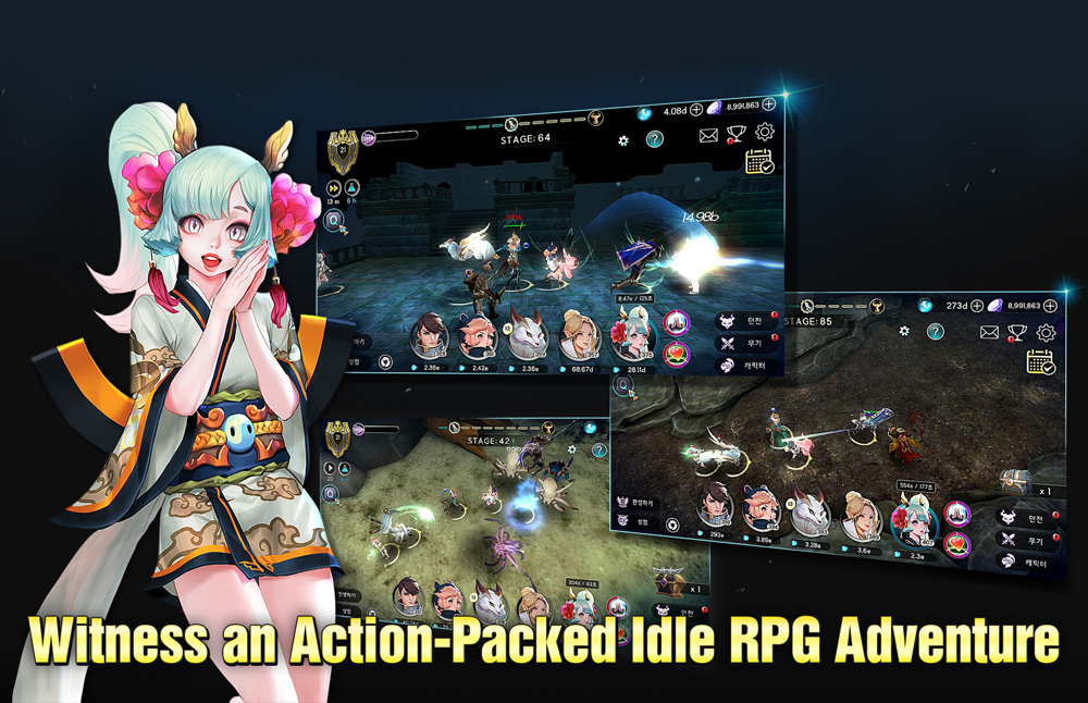 Top 12 Best RPG (IDLE Game) on Android iOS  Best Action IDLE game RPG on  Mobile 