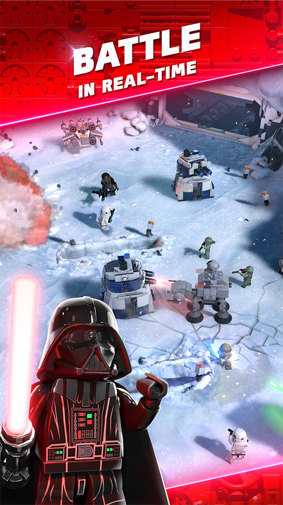 LEGO Star Wars Battles' is a competitive strategy game for mobile