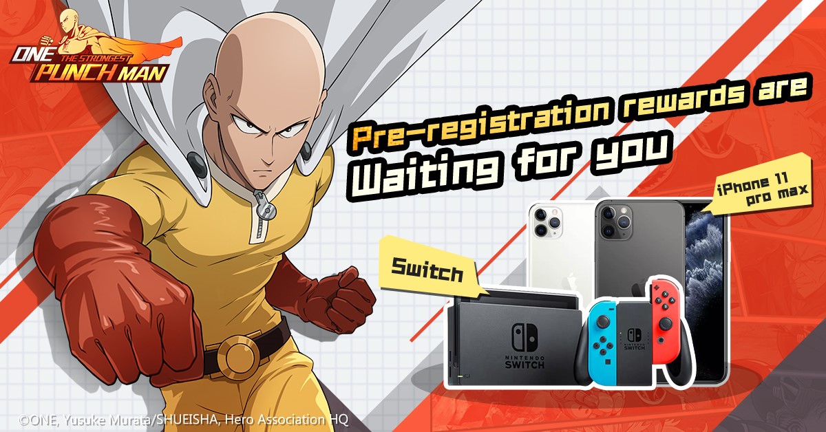 One Punch Man: The Strongest – Pre-registration Campaign on Google Play and  Apple App Store