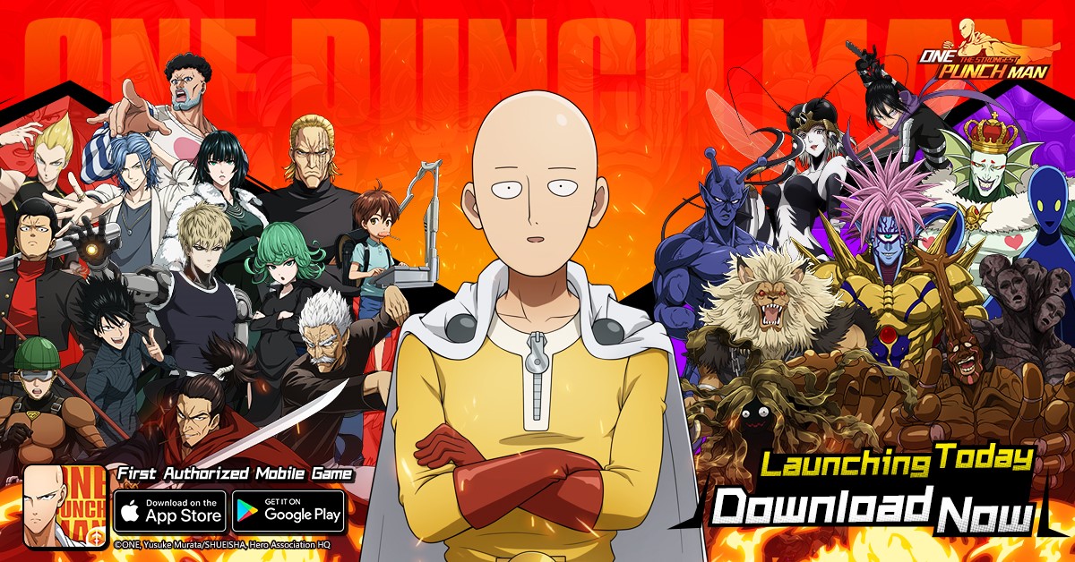 One punch man characters