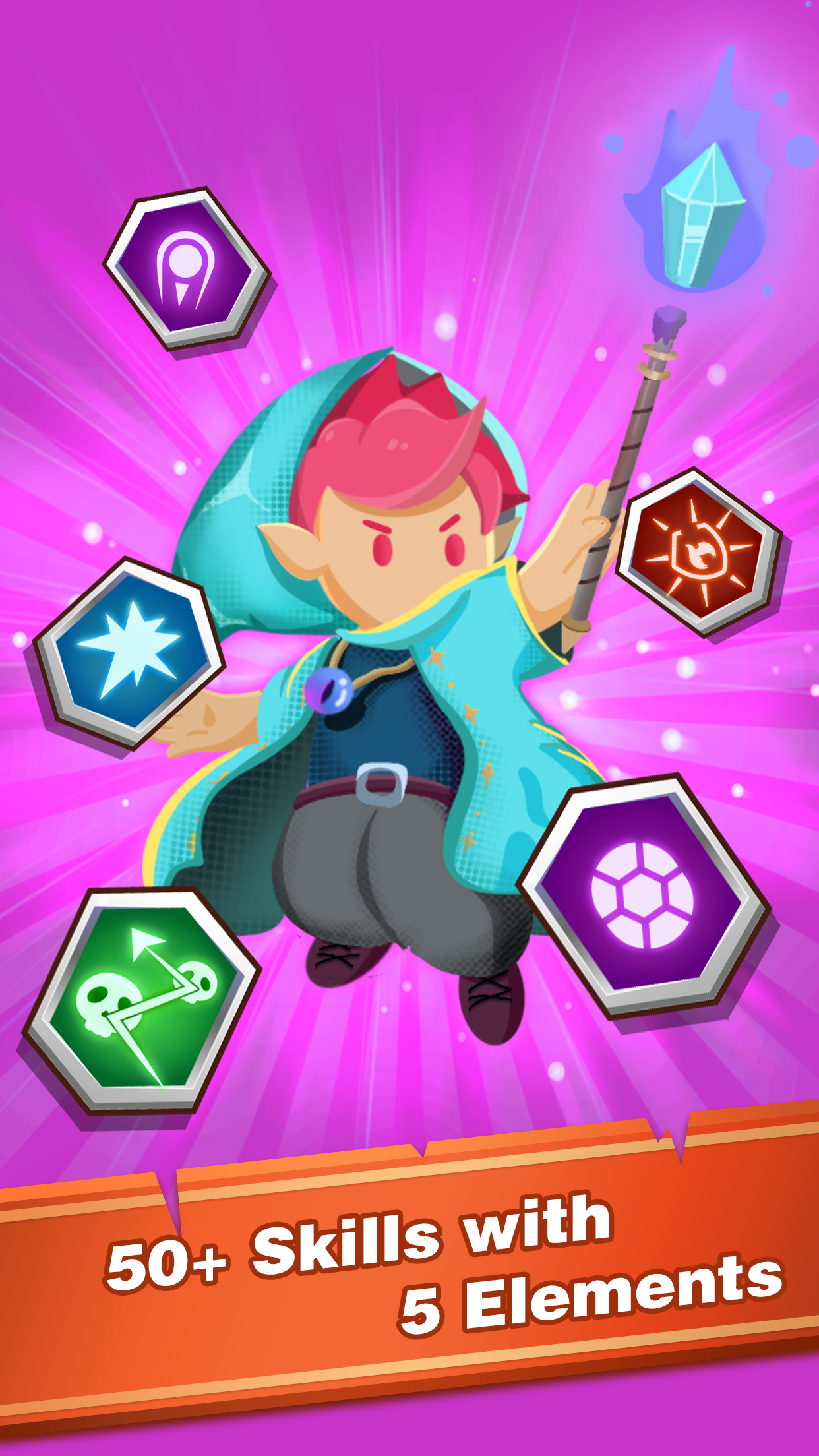 🔥 Download Wizard Legend Fighting Master 2.4.5 [Free Shopping] APK MOD.  Dynamic arcade action with roguelike elements 