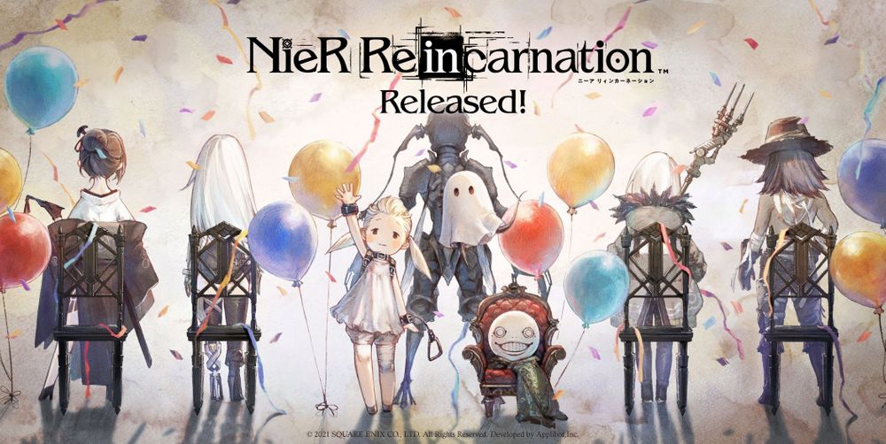 NieR Nier Reincarnation Winning Item Limited Poster Nier Automata