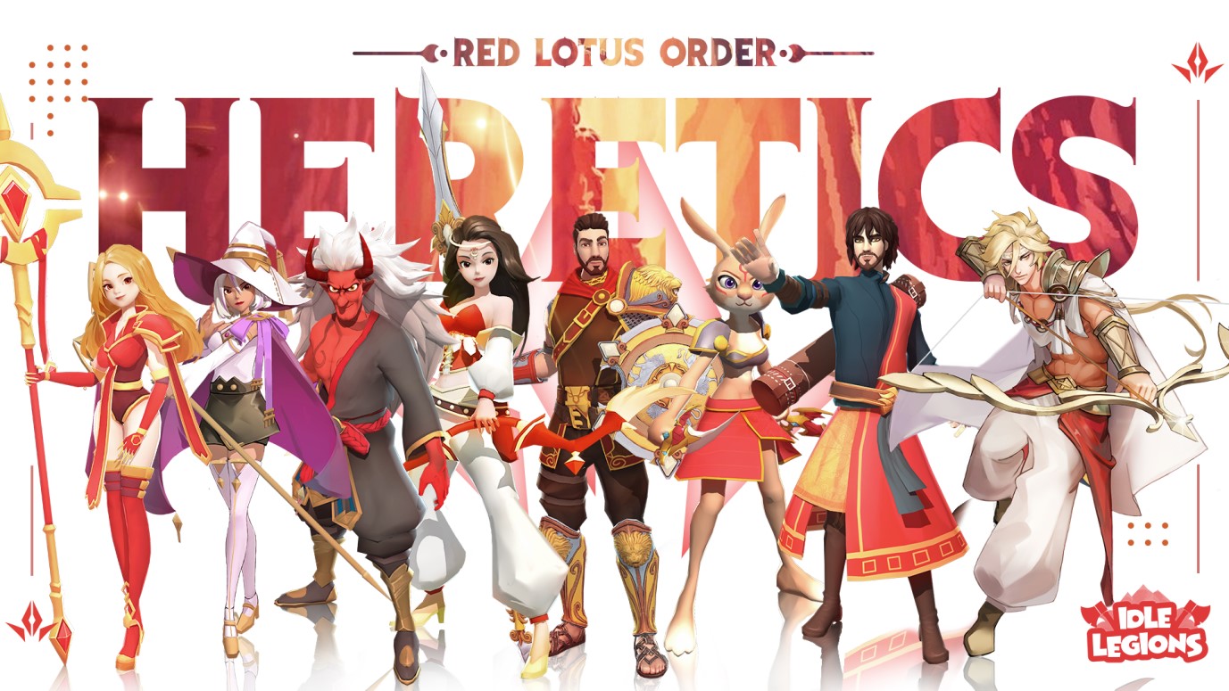 Order of Red Lotus. Рай оф легенс. Echocalypse Yoozoo games.