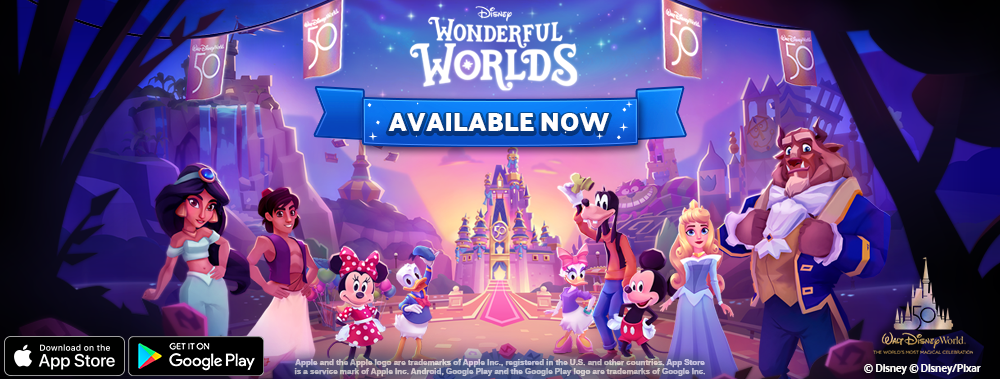 Ludia unveils Disney Wonderful Worlds mobile puzzle game