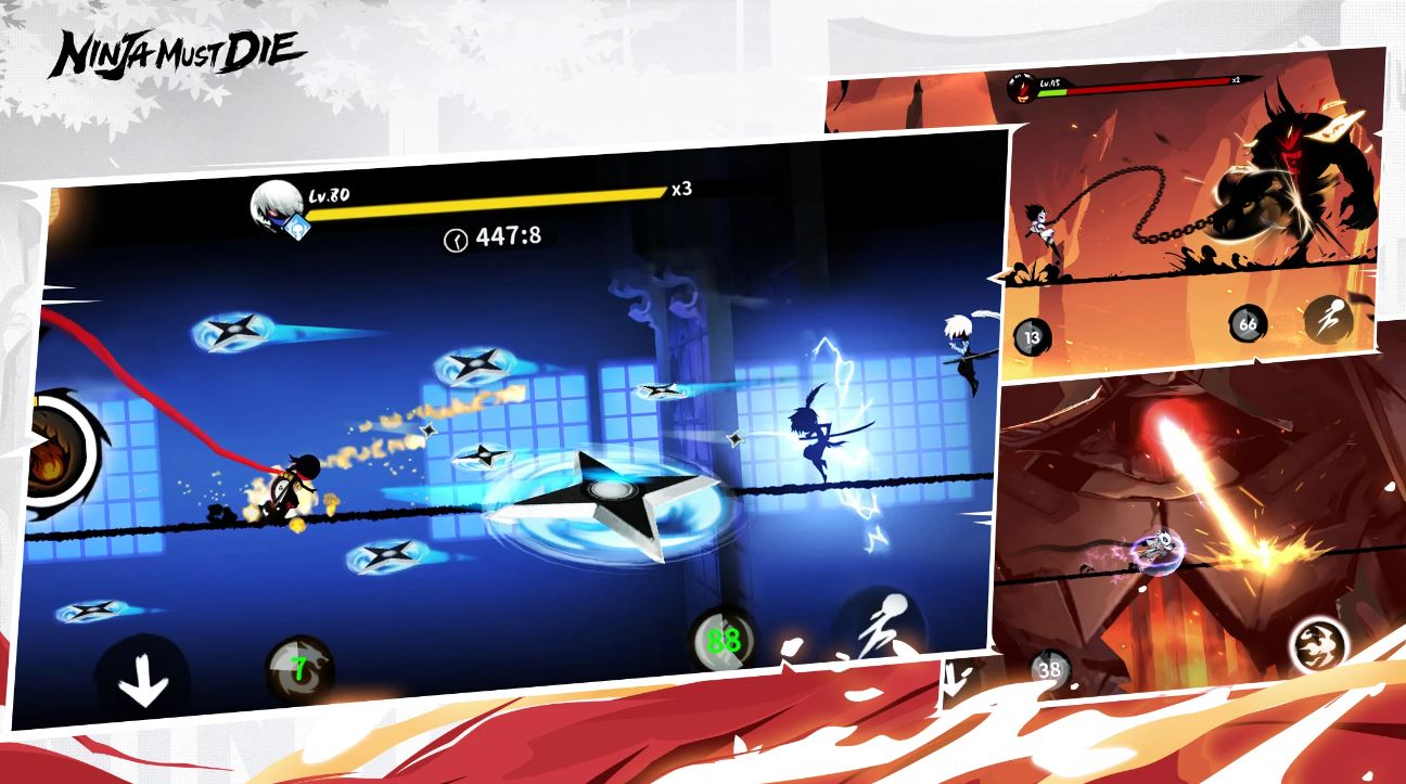 Ninja Must Die – Ninja Action-Runner Game Now Available for iOS