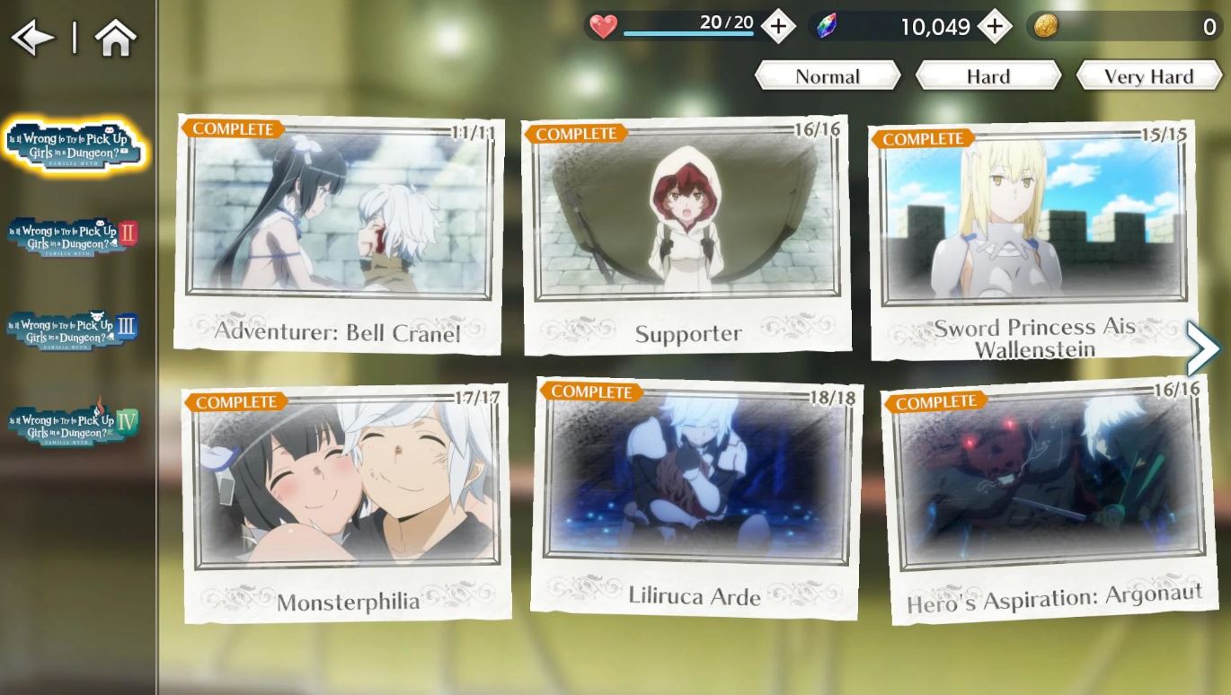 DanMachi: Battle Chronicle (DanChro) RPG Game Launches August 24