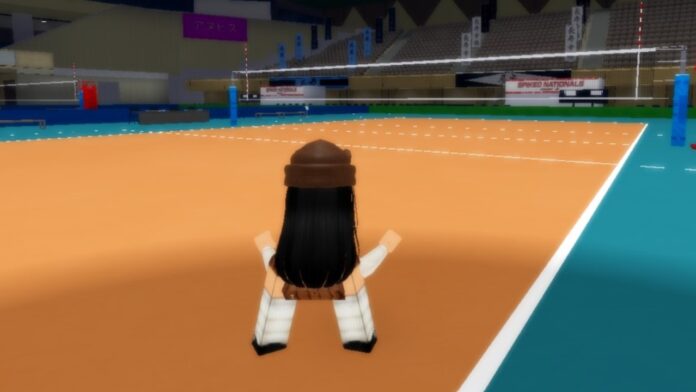 Feature image for our Spiked Height guide. Image shows a character on a volleyball court.