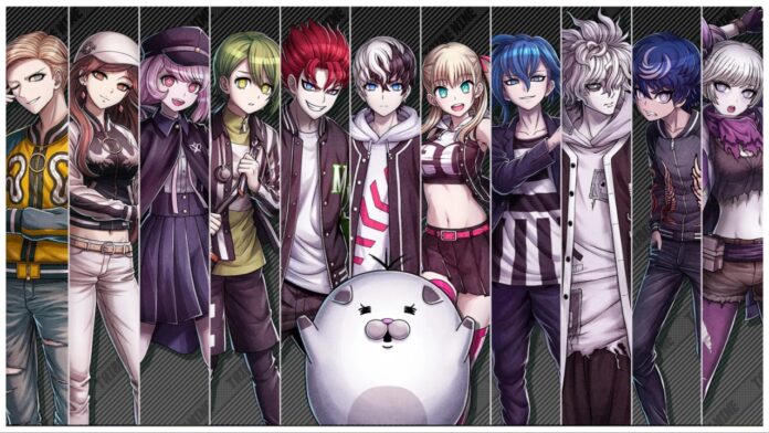 Feature image for our tribe nine tier list and reroll guide showing a huge roster of characters with a small white puffball animal in the centre of the image with its arms outstretched to showcase each character