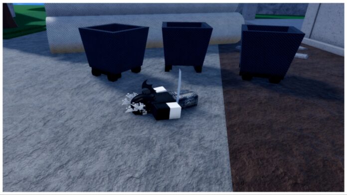 Feature image for our verse piece rowan guide showing a player lay face down on the floor near three large bins